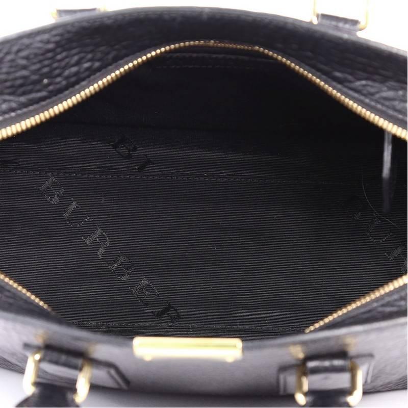 Women's or Men's Burberry Clifton Convertible Tote Heritage Grained Leather Medium