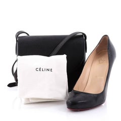 Celine Trotteur Crossbody Bag Cuir Grainé Small