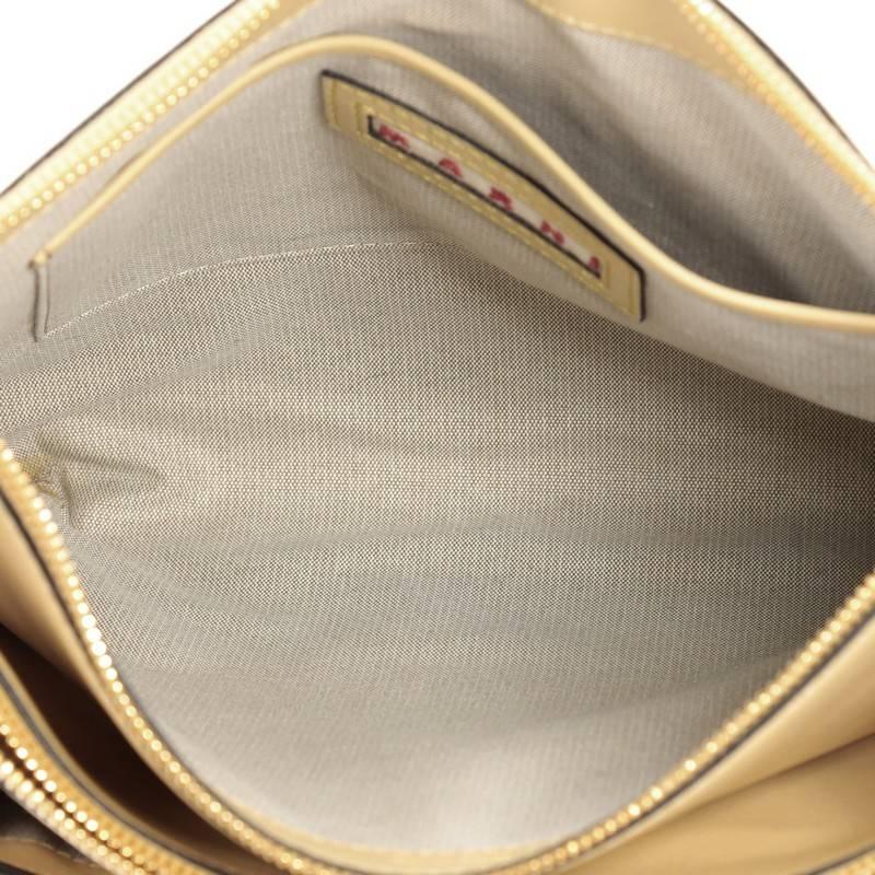 Women's Marni Bandoleer Crossbody Bag Leather Medium