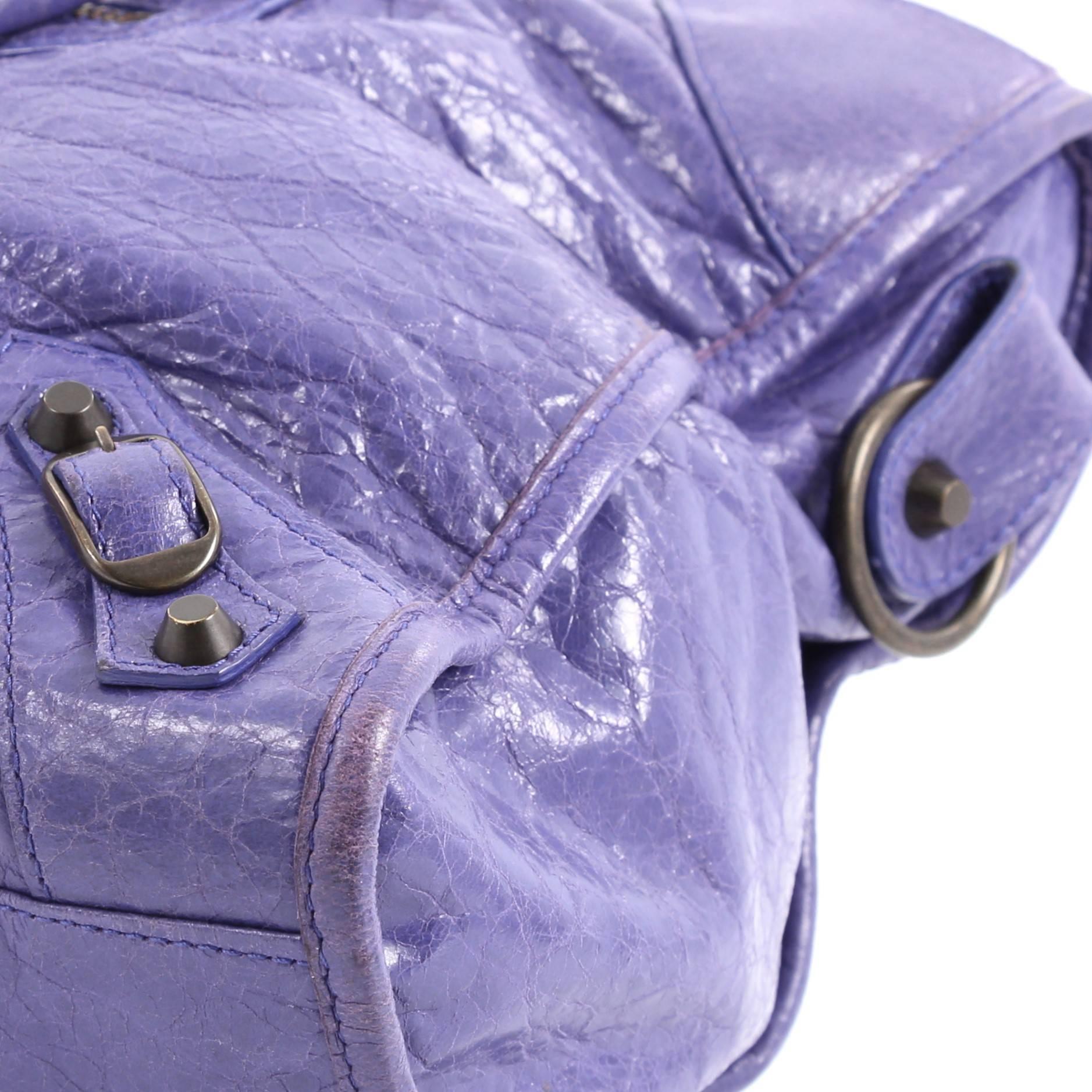 Balenciaga City Classic Studs Handbag Leather Medium 4