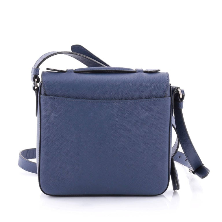 Prada Lux Sound Crossbody Bag Saffiano Leather Small at 1stDibs