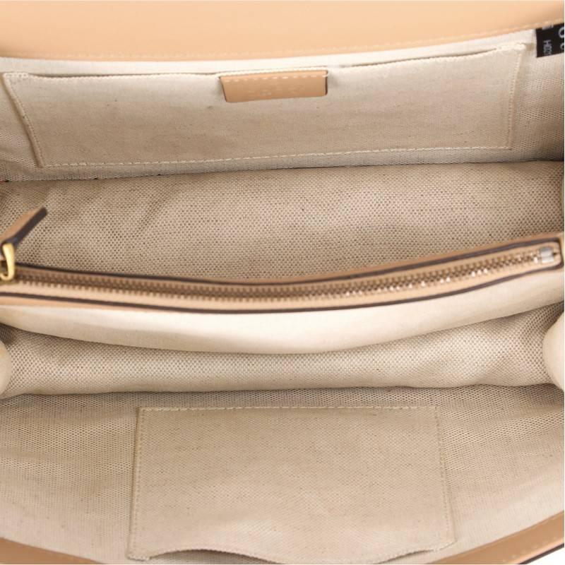 Women's Gucci Dionysus Bamboo Top Handle Bag Colorblock Leather Medium