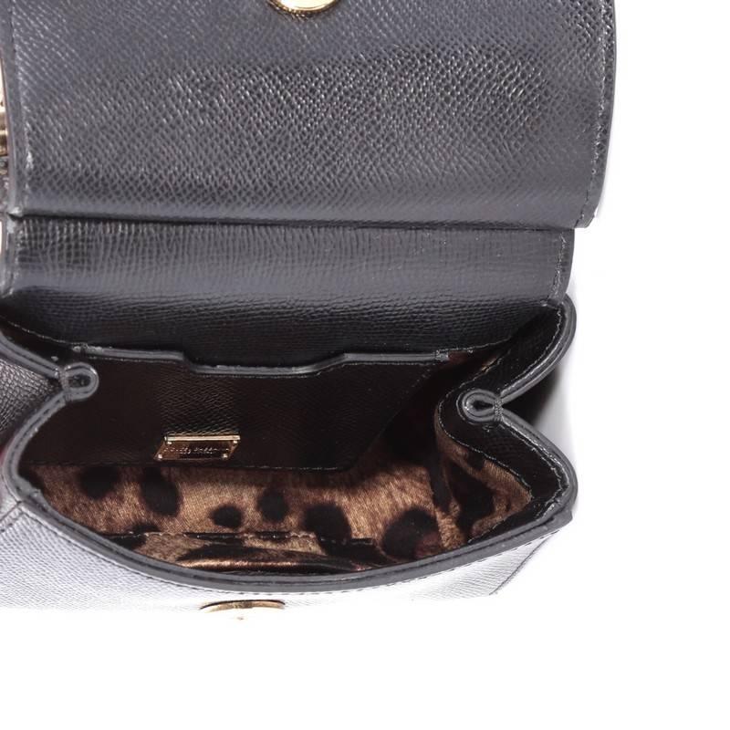 Dolce & Gabbana Miss Sicily Handbag Leather Mini 1