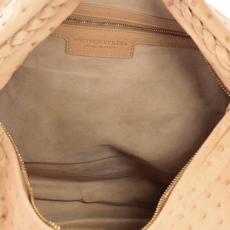 Women's Bottega Veneta Veneta Hobo Ostrich Large