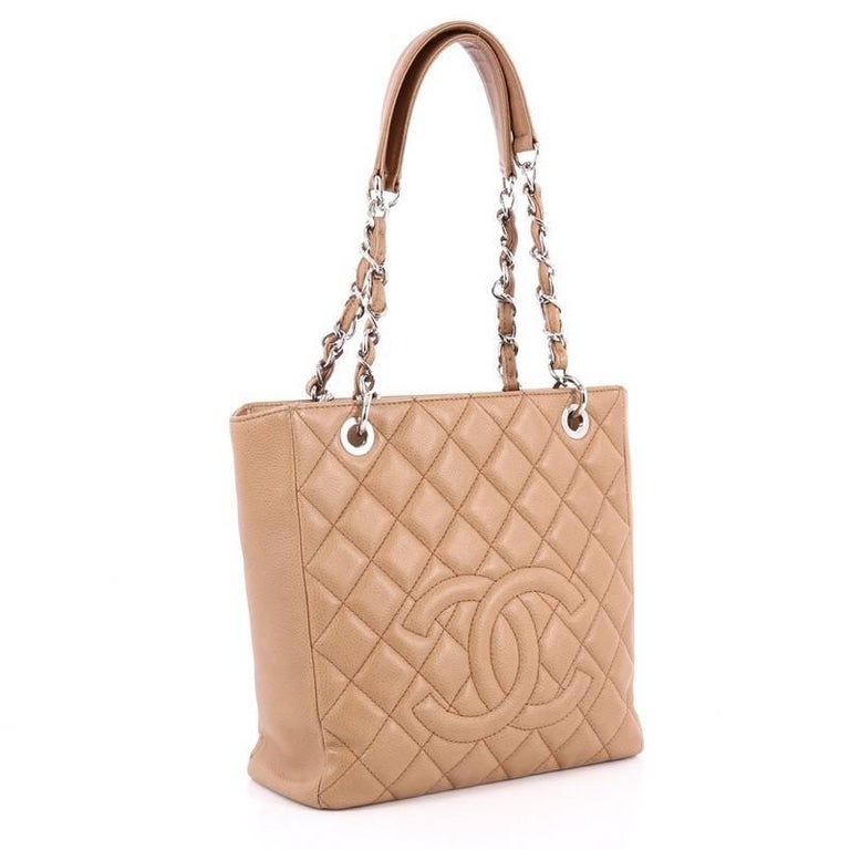 chanel petite shopping tote bag