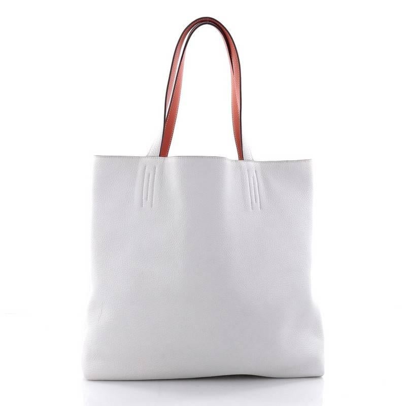 Hermes Double Sens Tote Clemence 45  2