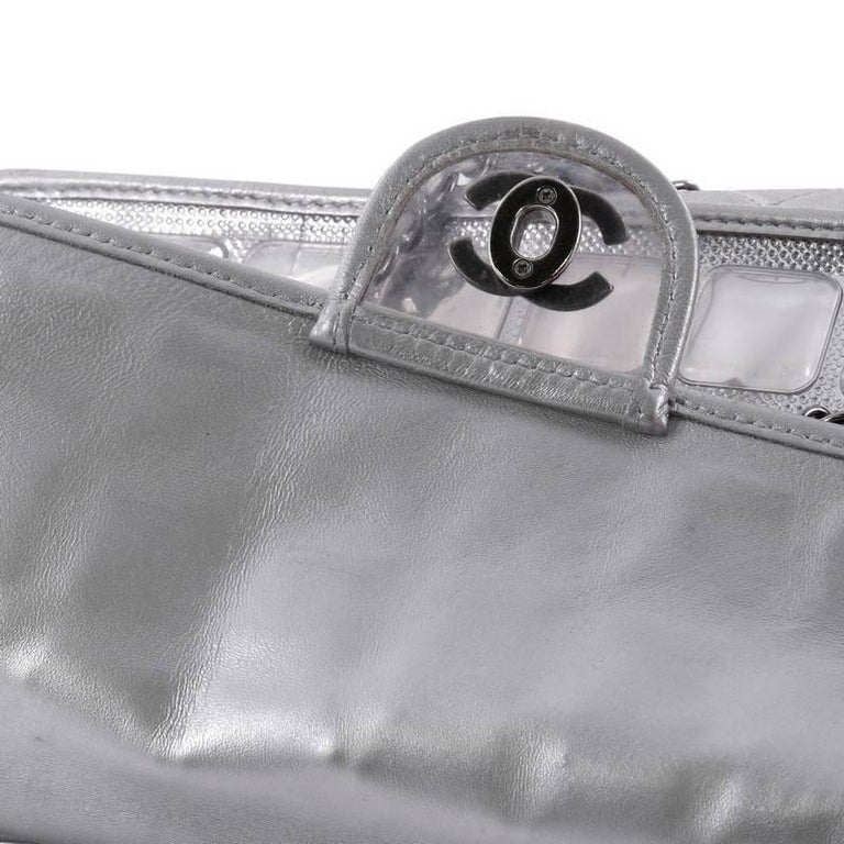 Chanel Ice Cube Flap Bag Quilted Vinyl at 1stDibs