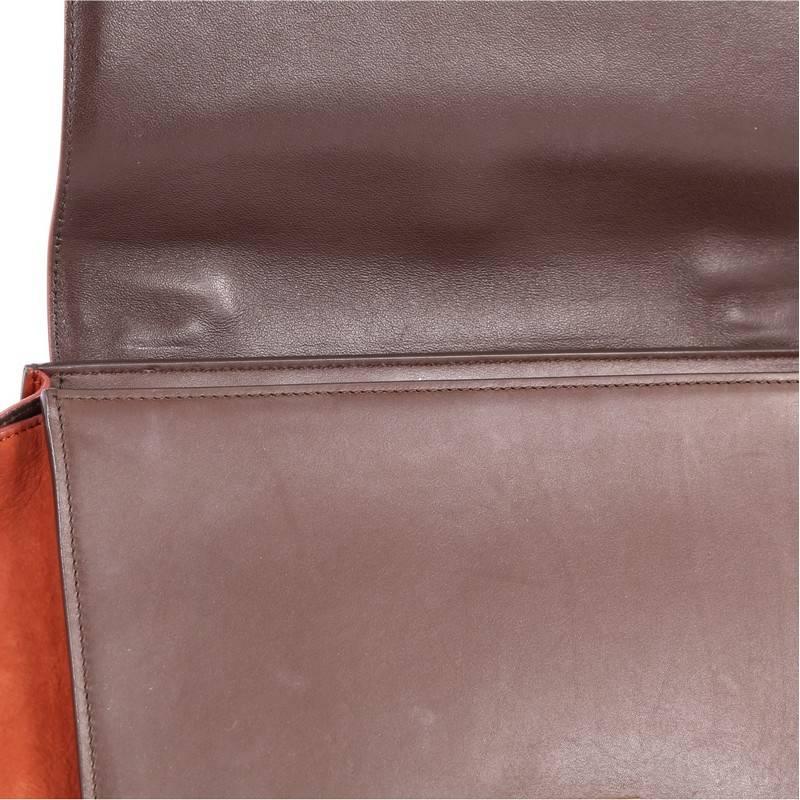 Celine Bicolor Trapeze Handbag Leather Mini 1