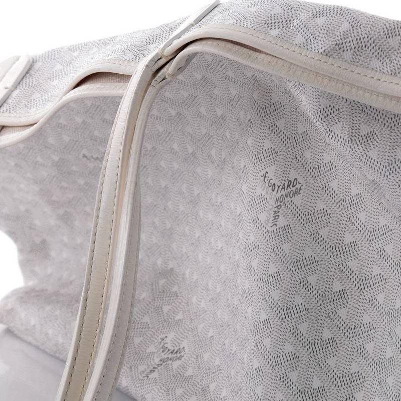 Goyard St. Louis Tote Coated Canvas PM In Fair Condition In NY, NY
