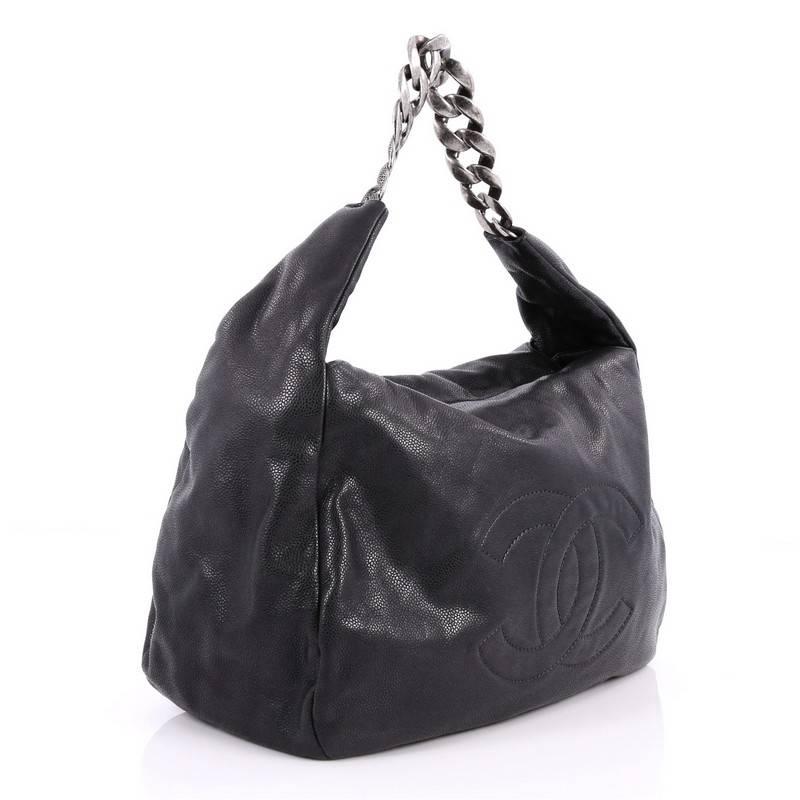 Black Chanel Caviar 31 Hobo Caviar