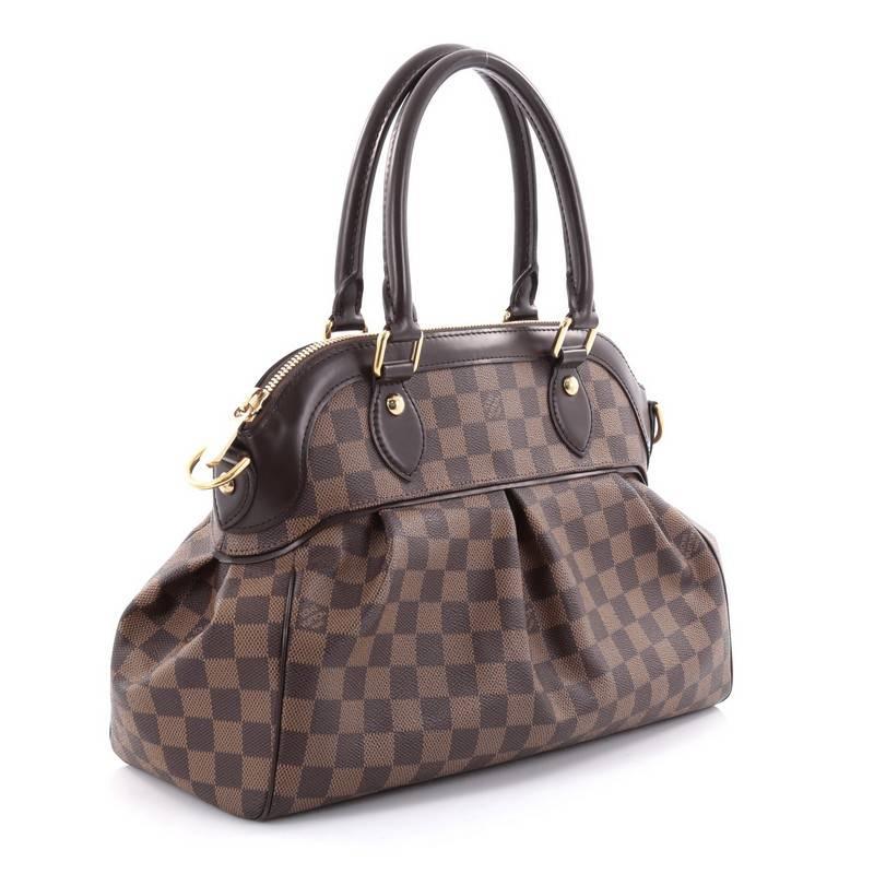 Louis Vuitton Trevi Handbag Damier PM  In Good Condition In NY, NY