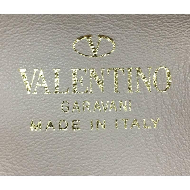 Valentino Rockstud Chain Soft Flap Bag Printed Python Medium 5