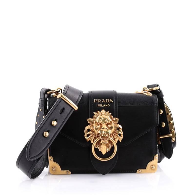 prada lion purse