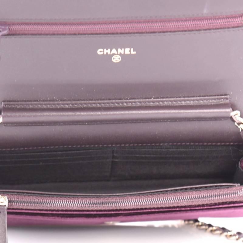 Chanel Timeless Wallet on Chain Velvet 1