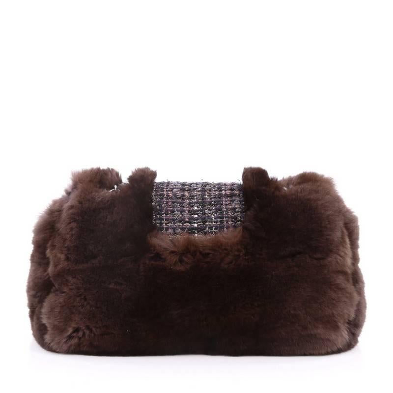 furry chanel bag