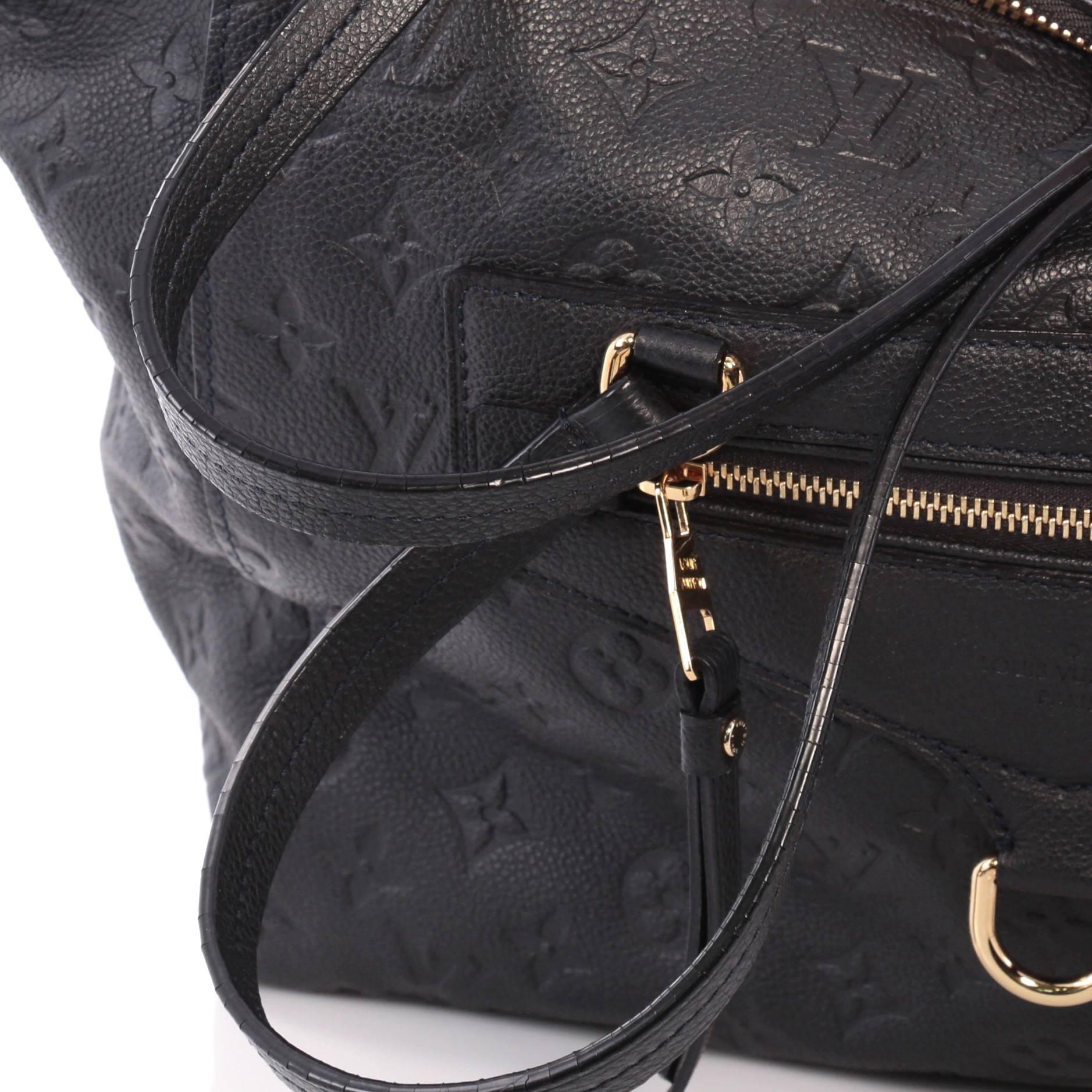 Louis Vuitton Lumineuse Handbag Monogram Empreinte Leather PM 2