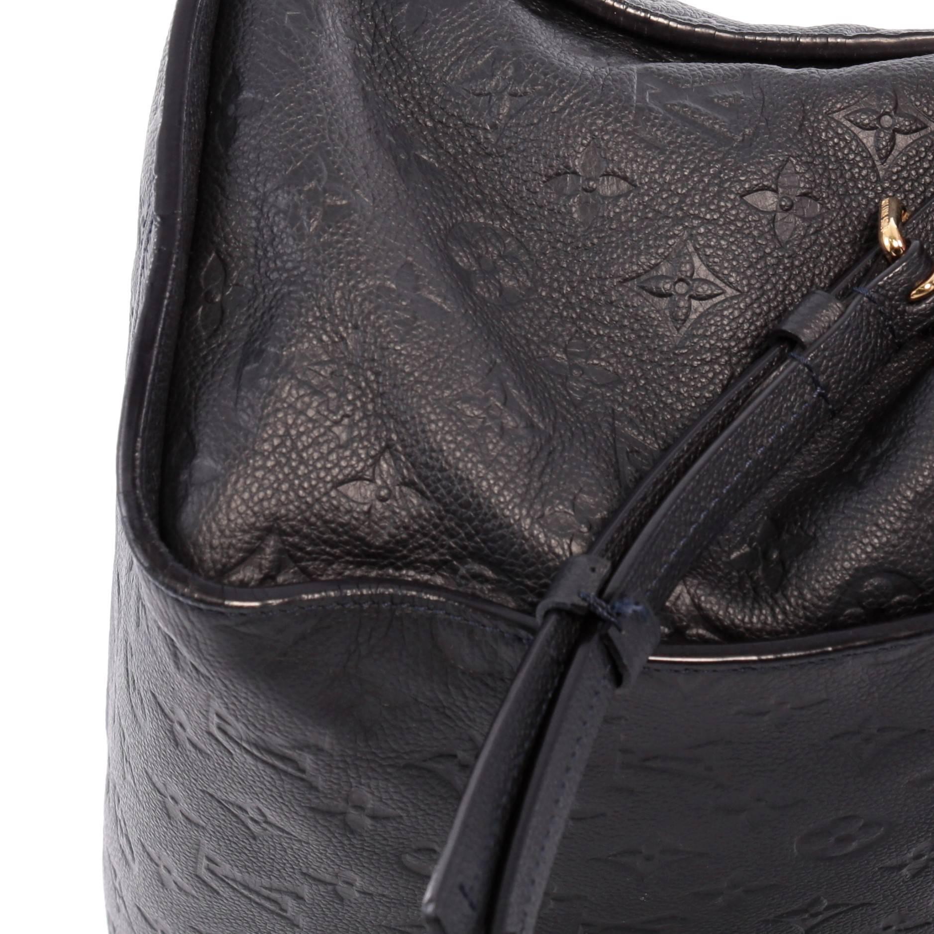 Louis Vuitton Lumineuse Handbag Monogram Empreinte Leather PM 1