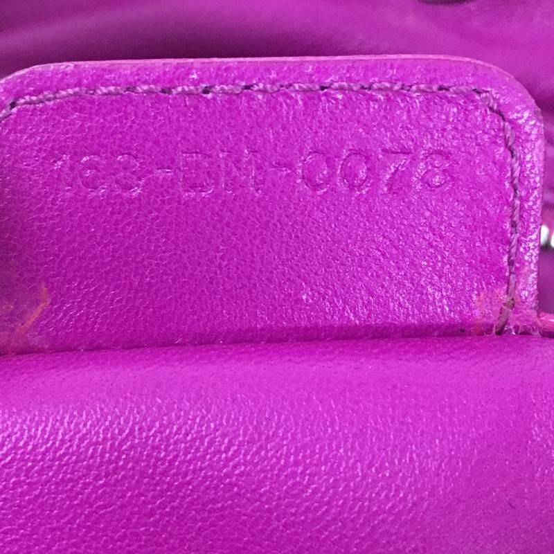 Christian Dior Soft Chain Tote Woven Leather Medium 5