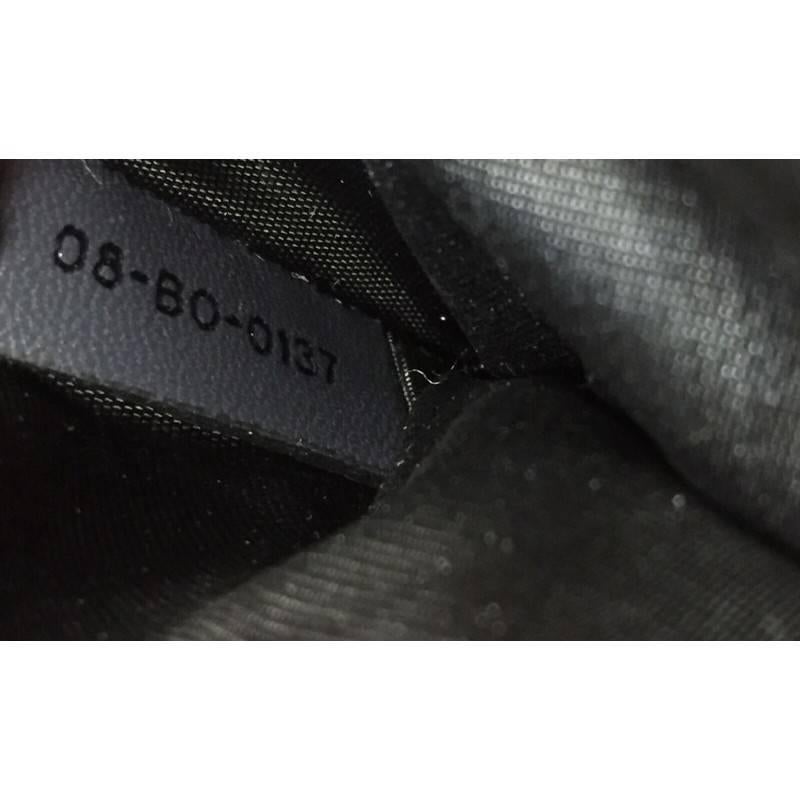 Christian Dior Diorama Wallet on Chain Cannage Embossed Calfskin In Good Condition In NY, NY