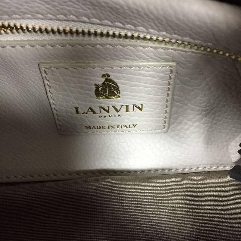 Lanvin Tribale Shoulder Bag Leather 5