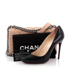 Chanel Paris-Dallas Boy Flap Bag Whipstitch Caviar New Medium