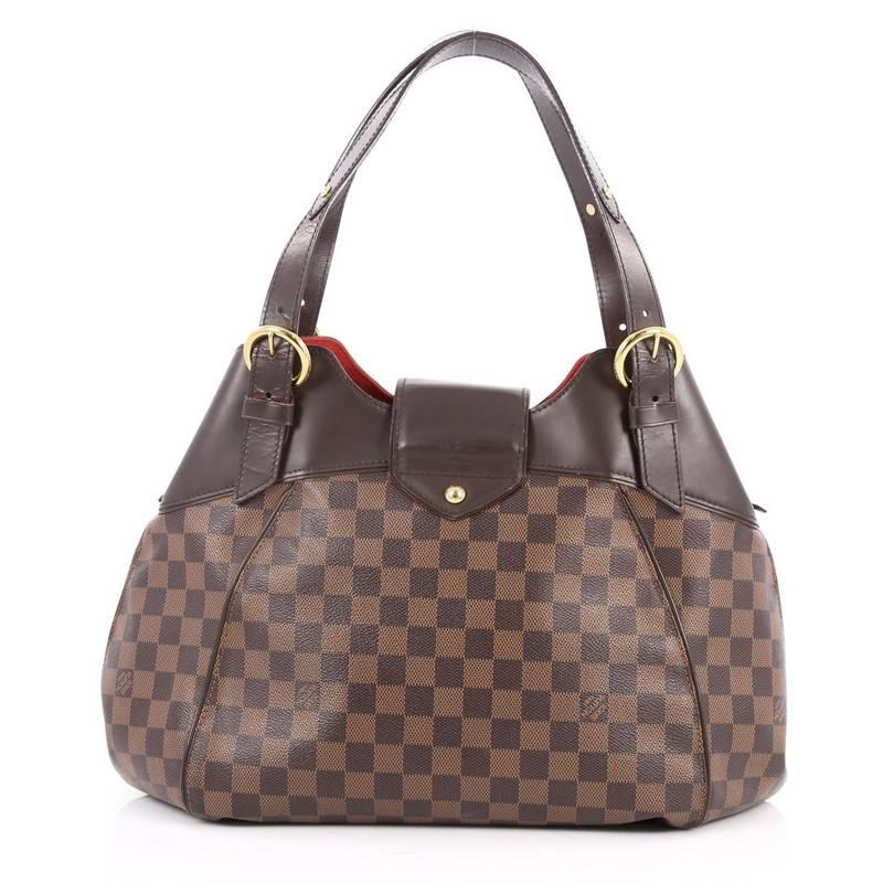 Louis Vuitton Sistina Handbag Damier GM In Good Condition In NY, NY