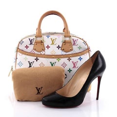 Louis Vuitton Trouville Handbag Monogram Multicolor