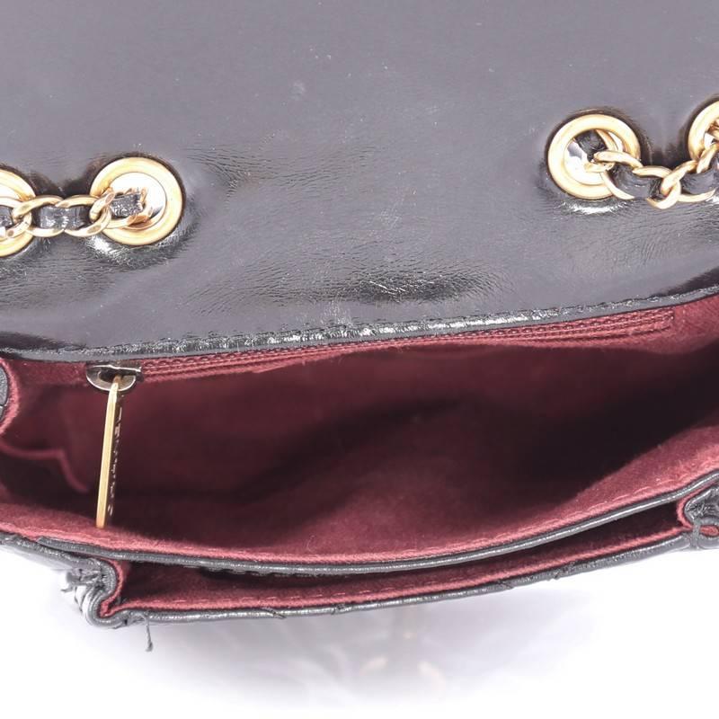 Women's or Men's Chanel Dubai Messenger Bag Quilted Aged Calfskin Small