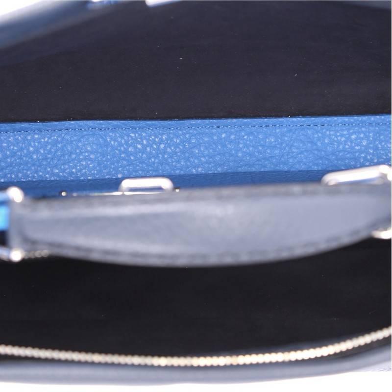Fendi Selleria Peekaboo Handbag Leather Large 1