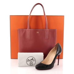 Hermes Double Sens Tote Clemence and Swift 36