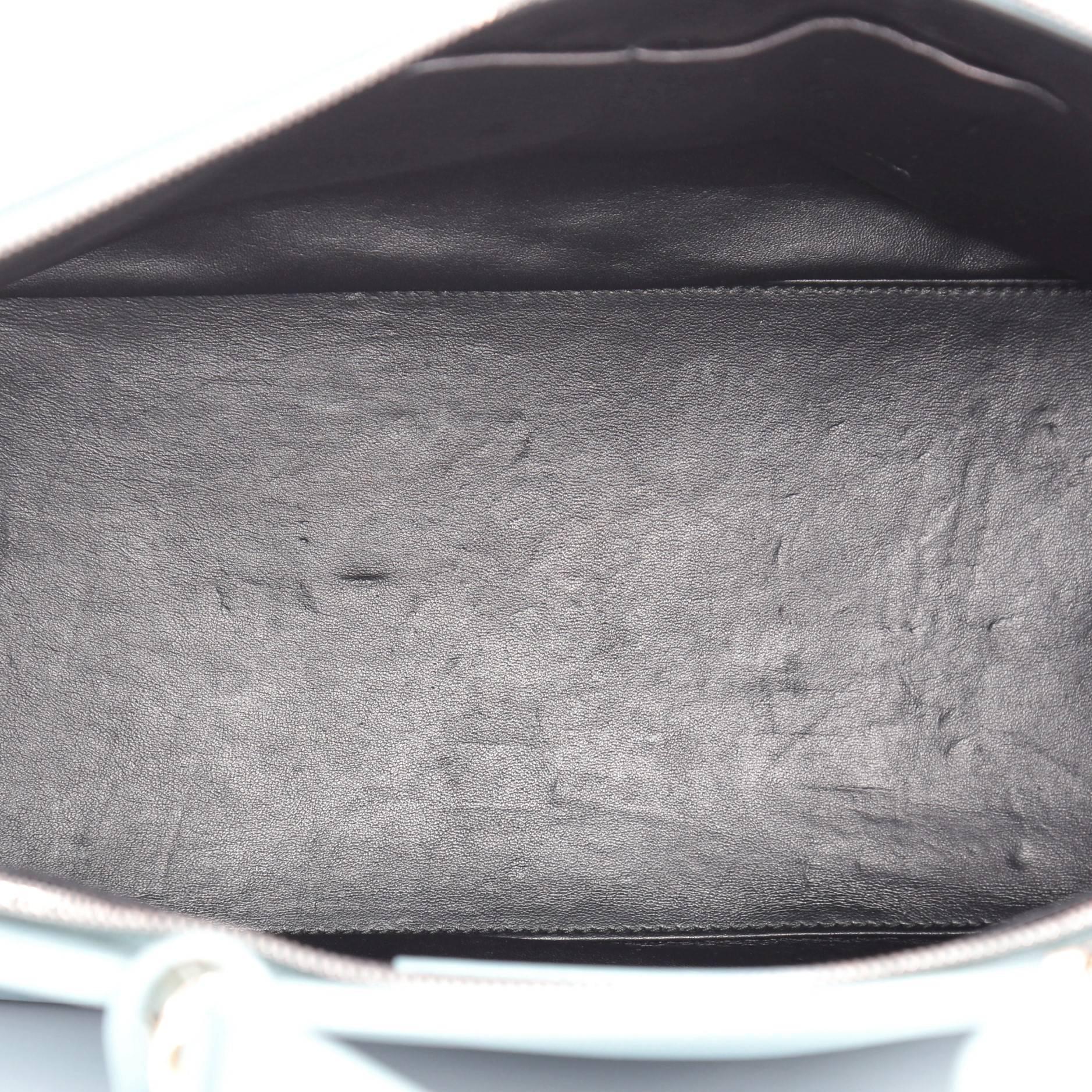 Balenciaga Le Dix Zip Cartable Top Handle Bag Leather Medium 2