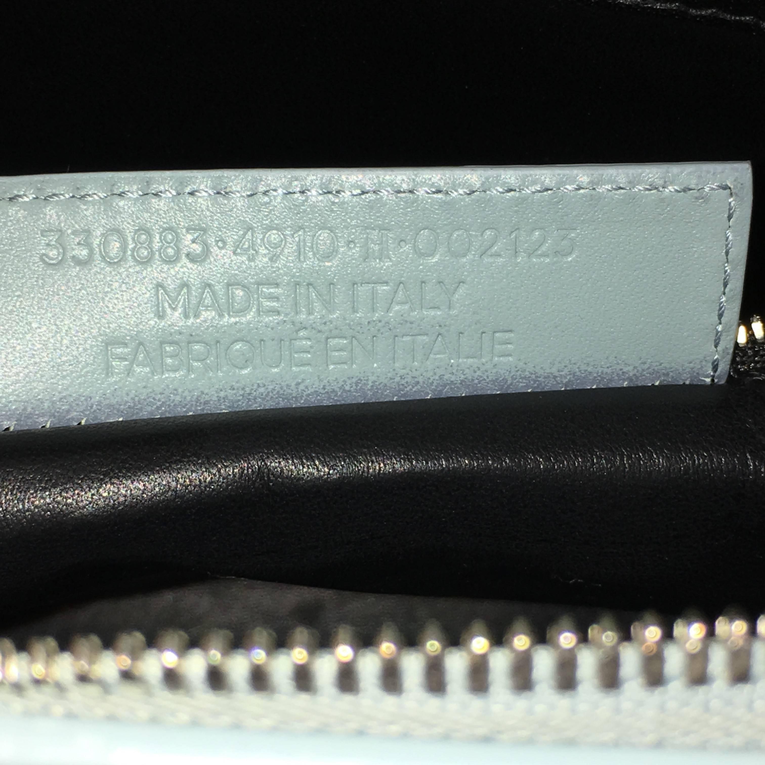 Balenciaga Le Dix Zip Cartable Top Handle Bag Leather Medium 3