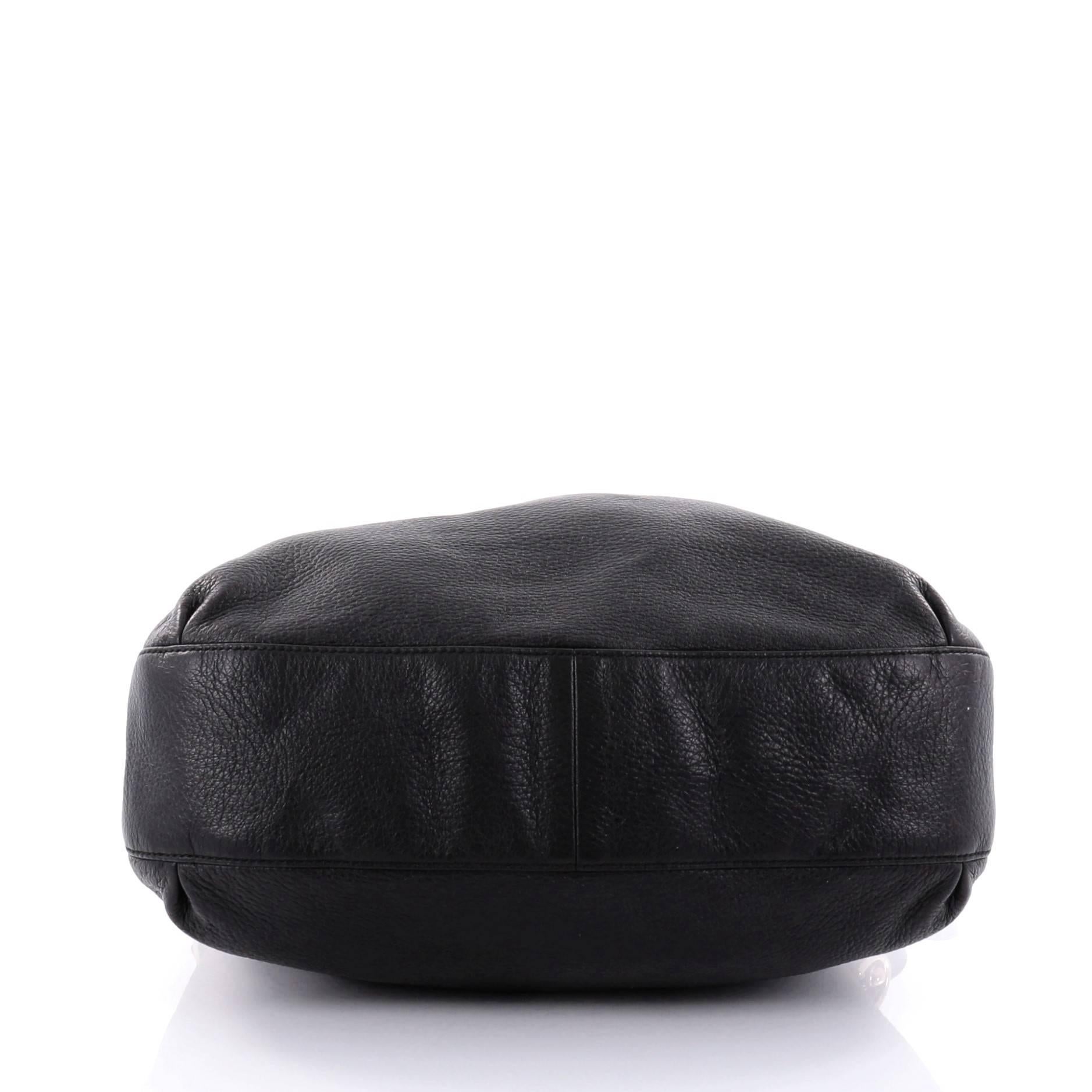 Women's or Men's Gucci G Wave Hobo Leather Medium