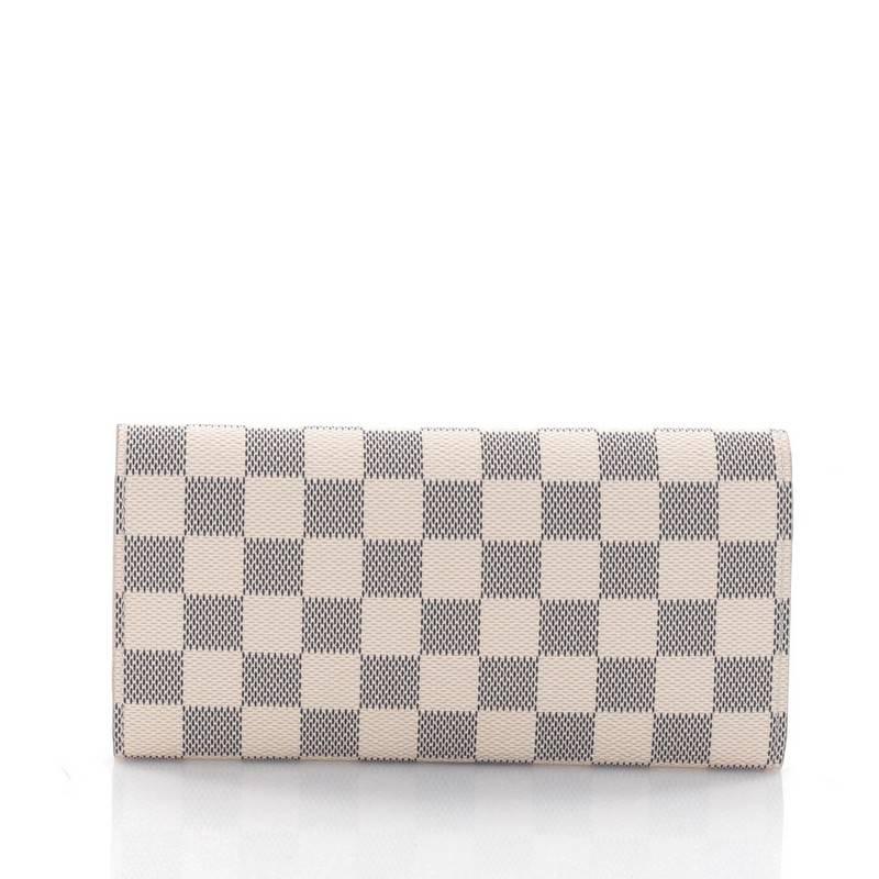 Louis Vuitton Emilie Wallet Damier In Good Condition In NY, NY