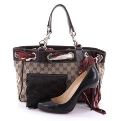 Gucci Positano Tote GG Canvas Small