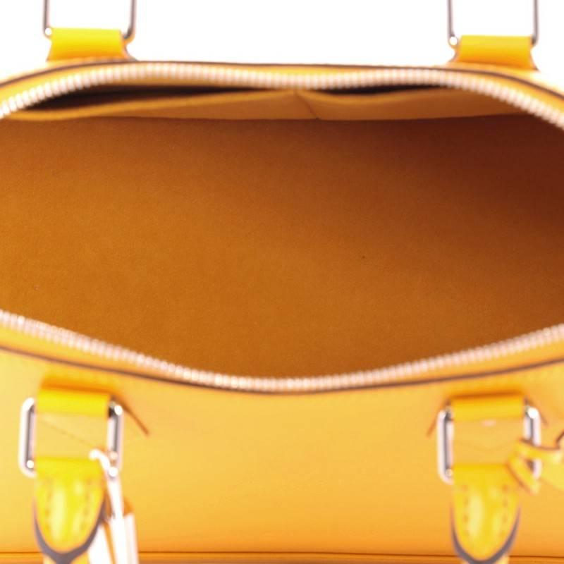Louis Vuitton Alma Handbag Epi Leather MM 1