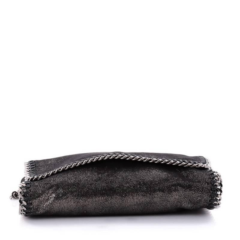 Stella McCartney Falabella Flap Bag Shaggy Deer In Good Condition In NY, NY