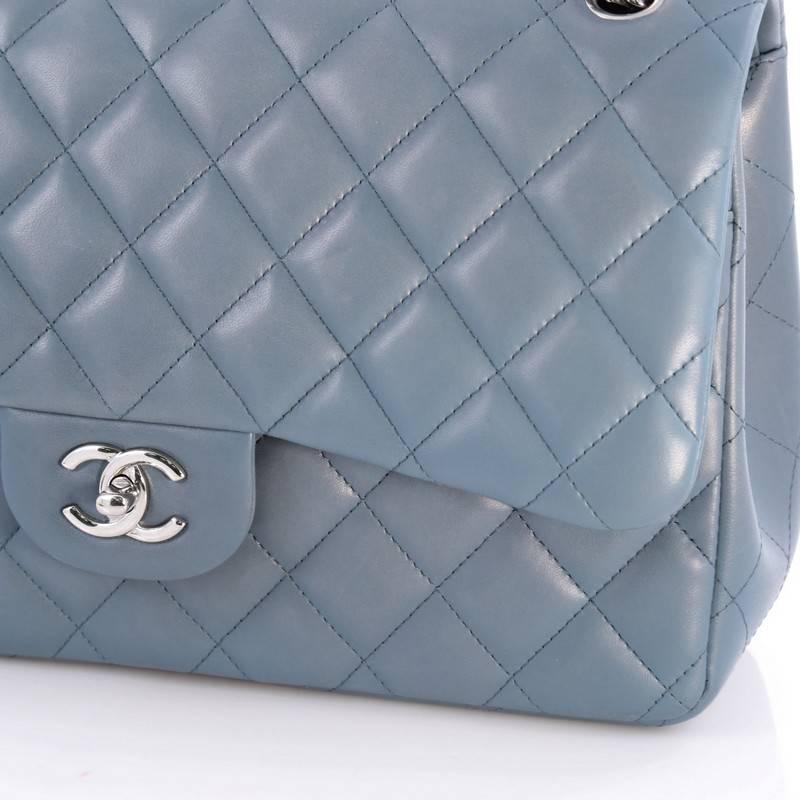 Chanel Classic Double Flap Bag Quilted Lambskin Jumbo 1