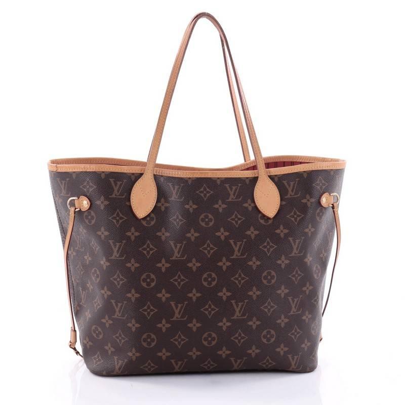Louis Vuitton Neverfull NM Tote Monogram Canvas MM In Good Condition In NY, NY