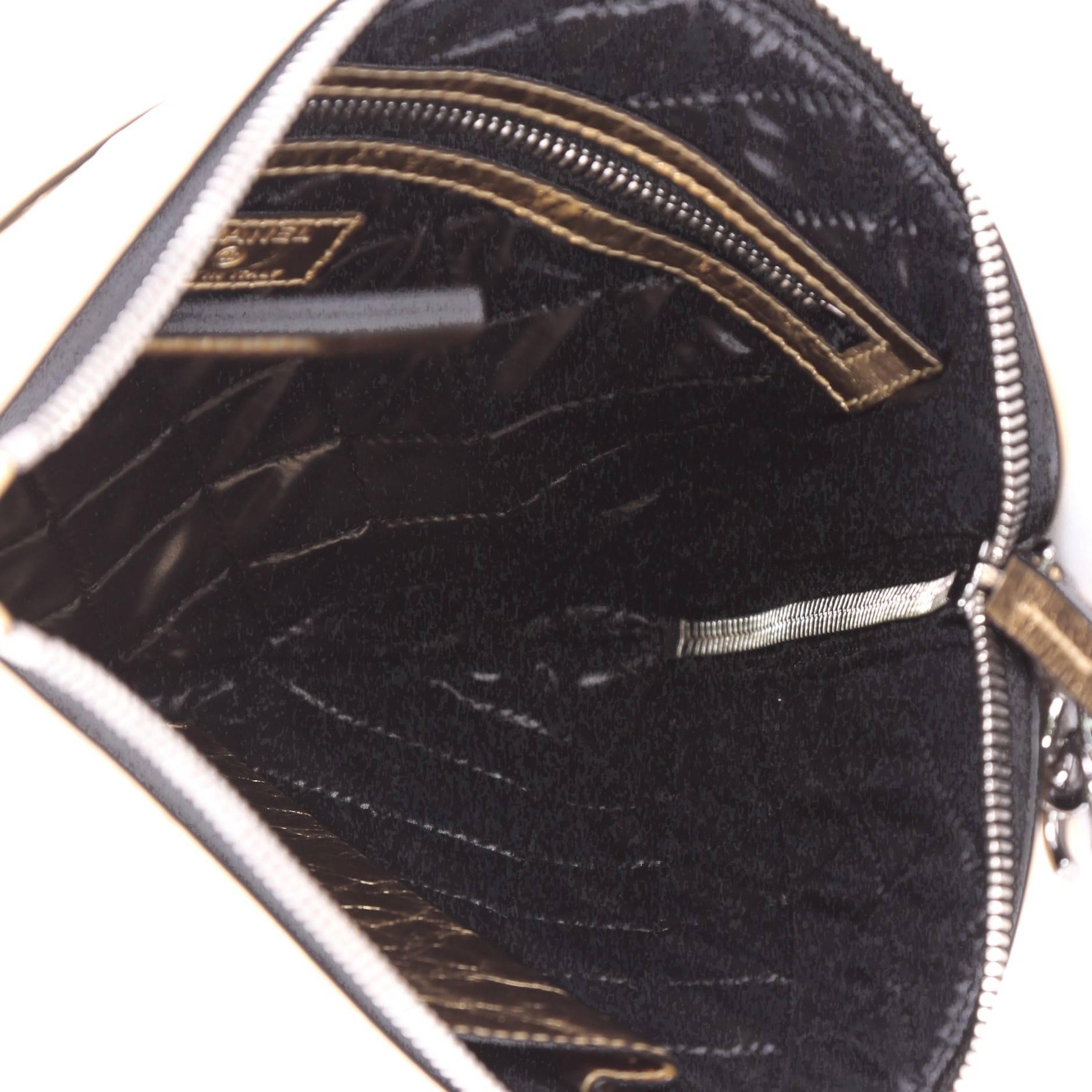  Chanel Feminine Pouch Crinkled Leather Medium 1