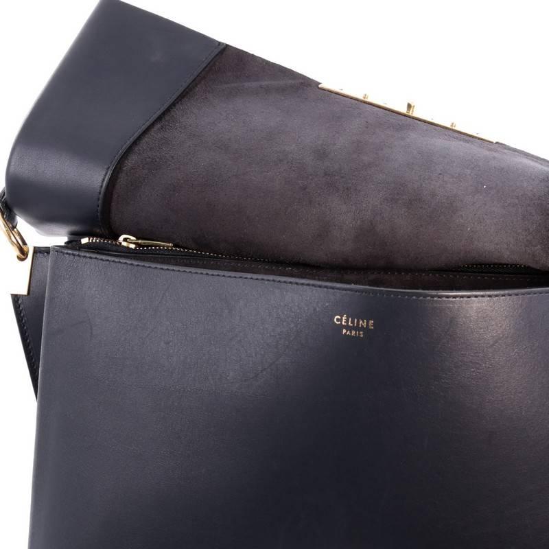 Celine Blade Shoulder Bag Leather 2