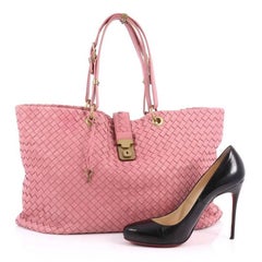 Bottega Veneta Capri Tote Intrecciato Nappa Large