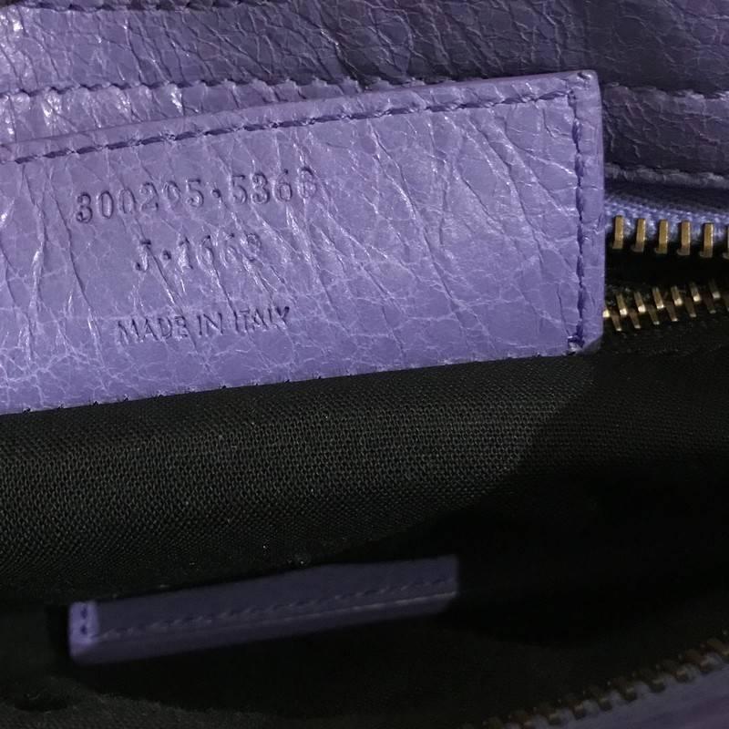 Women's Balenciaga City Classic Studs Handbag Leather Mini