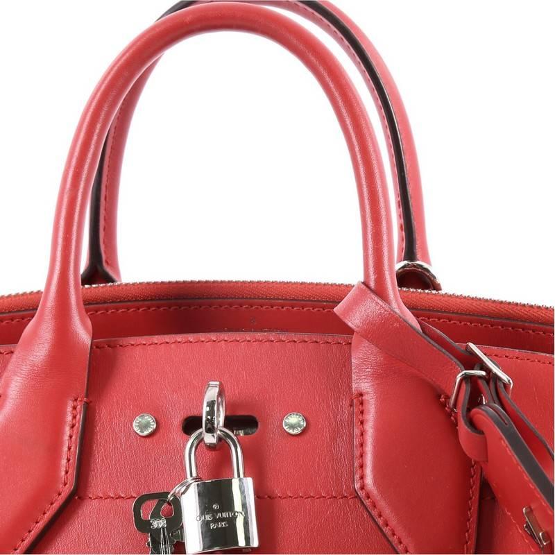 Women's or Men's Louis Vuitton City Steamer Handbag Leather PM
