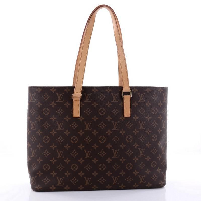 Louis Vuitton Luco Handbag Monogram Canvas In Good Condition In NY, NY
