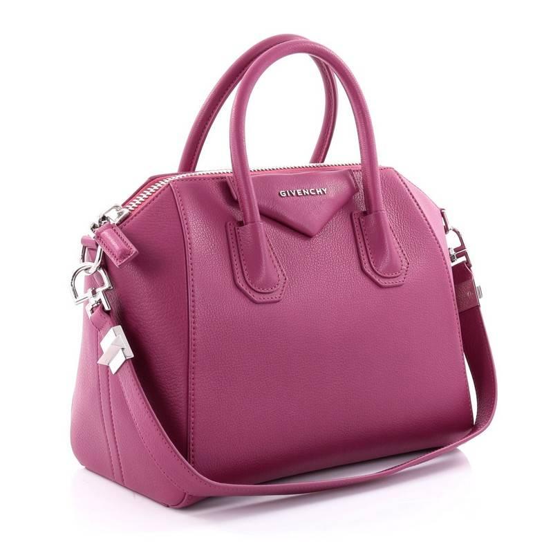 Pink Givenchy Antigona Bag Leather Small