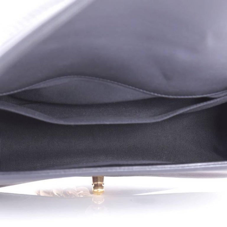 Chanel Boy Flap Bag Cube Embossed Lambskin New Medium