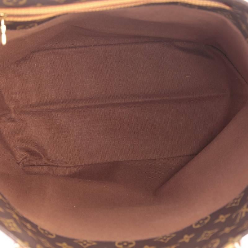 Louis Vuitton Shopping Sac Handbag Monogram Canvas MM  1