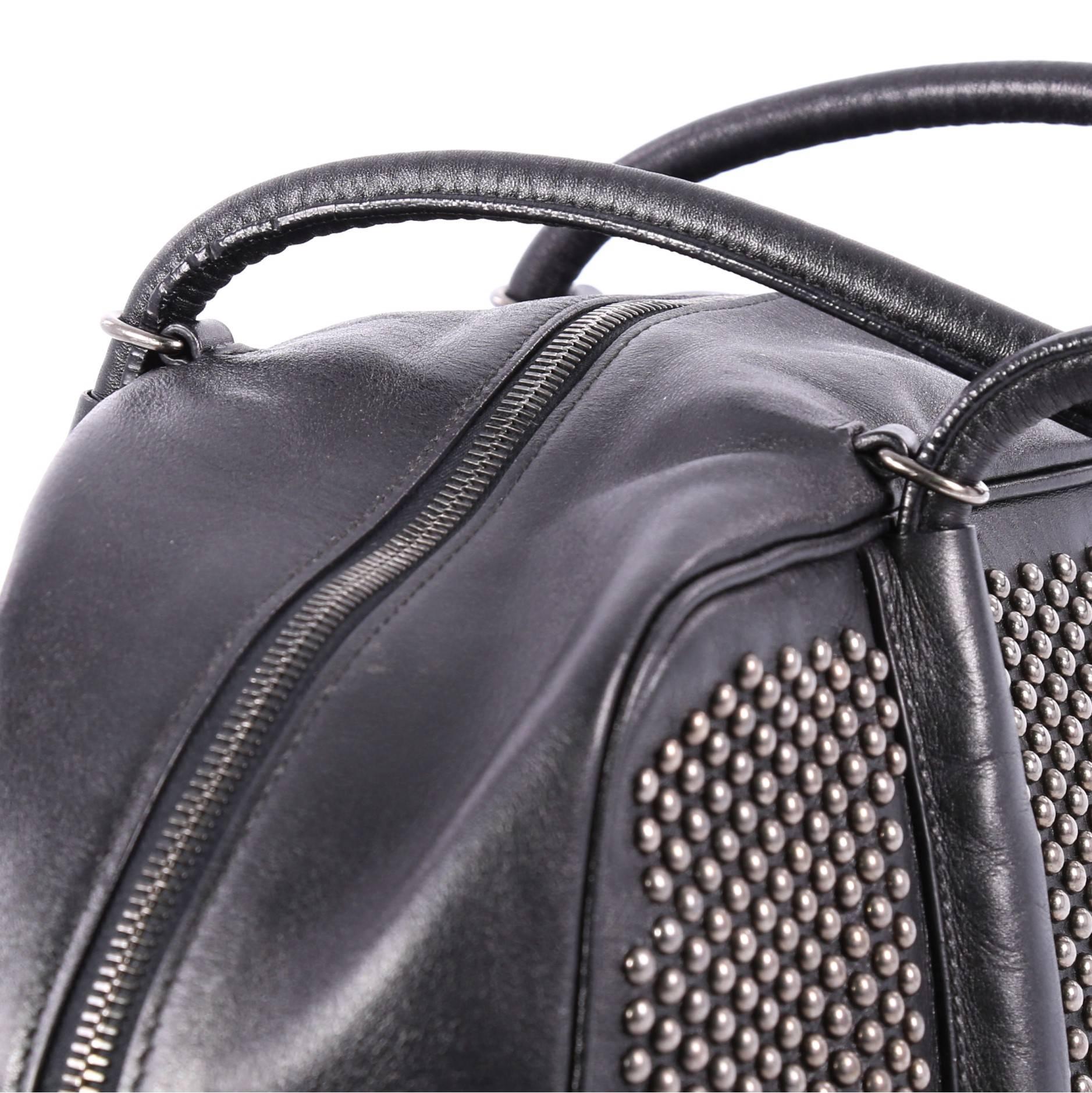  Alaia Duffle Bag Studded Leather Medium 2