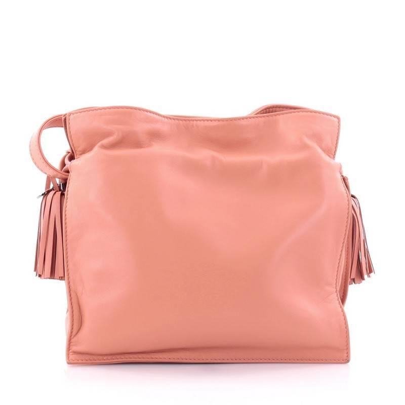 Loewe Flamenco Bag Leather In Good Condition In NY, NY
